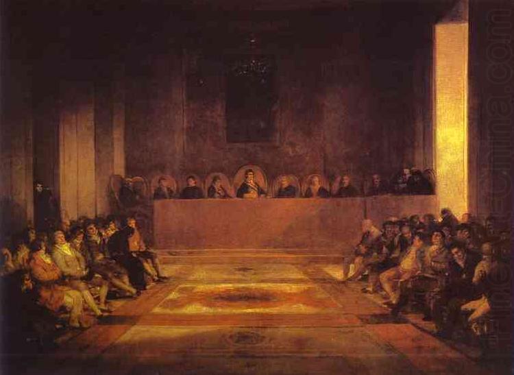 Francisco Jose de Goya Junta of the Philippines china oil painting image